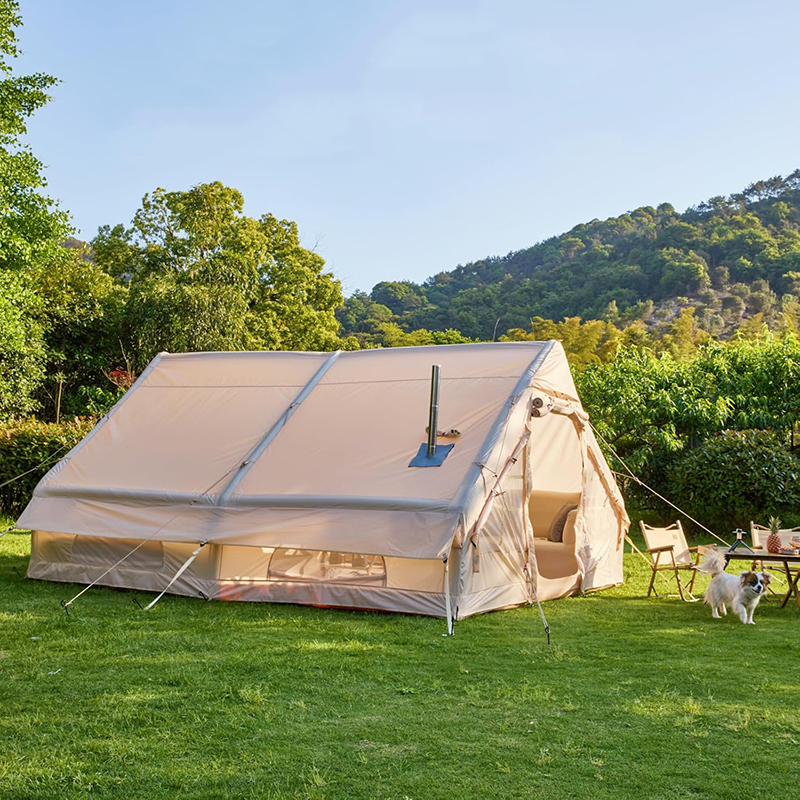 Tenda udara 12 meter persegi TPU Kolom Air Tent