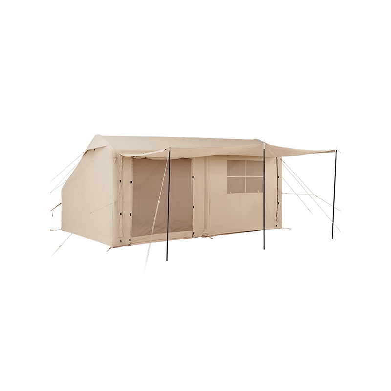 12 m² satu kamar tidur satu ruang tamu tenda tiup