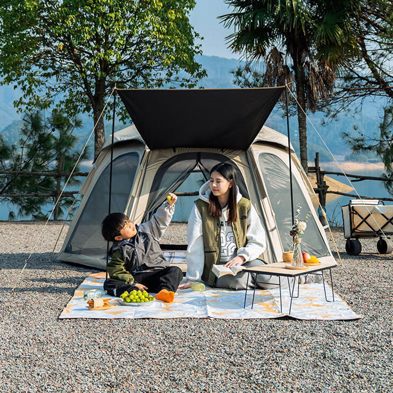 Tenda Bulat Luar Ruang Kecil