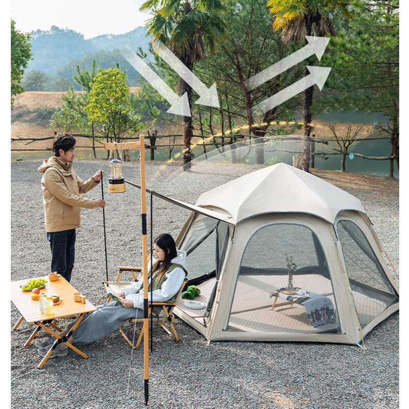 Tenda Bulat Luar Ruang Kecil