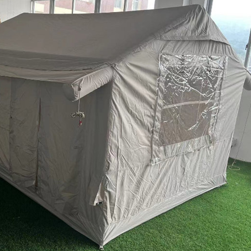 Tenda Eaves Tanam dengan Kanopi