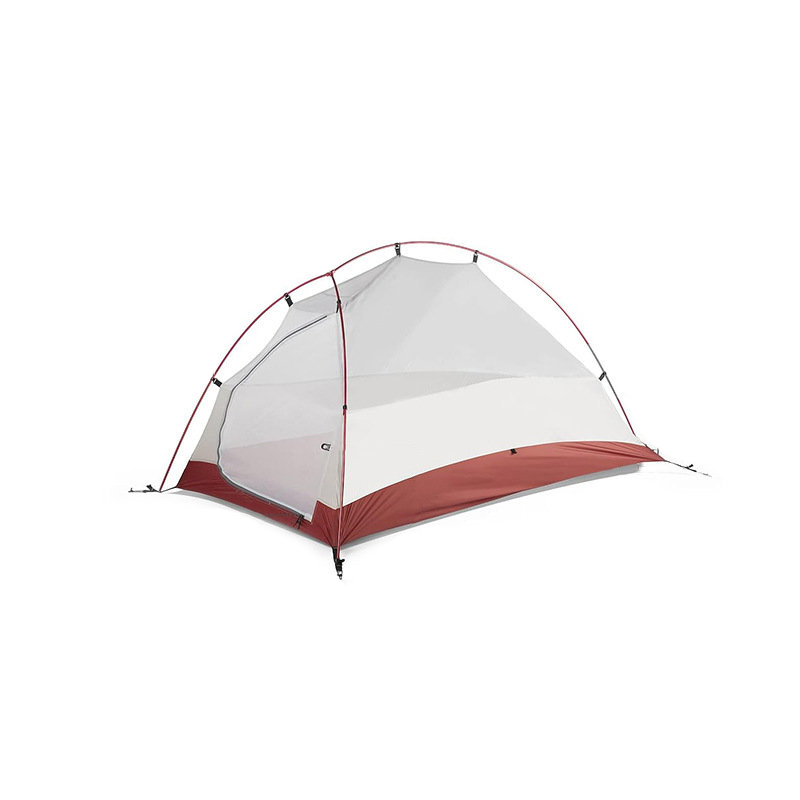 Tenda hiking portabel berlapis ganda untuk dua orang