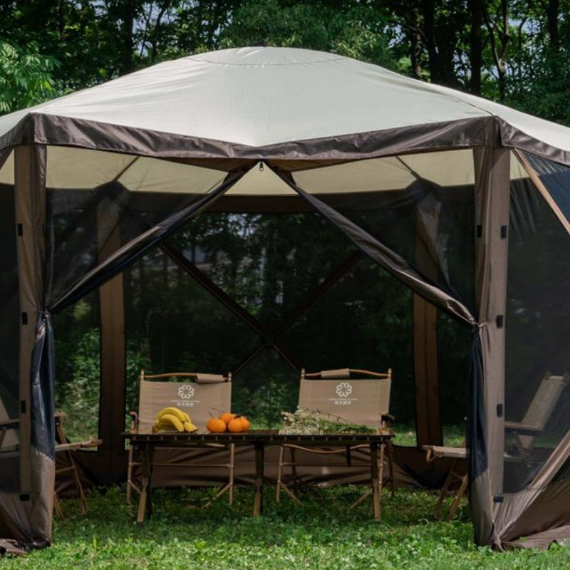 Layar & Kamar Layar Berkemah Hexagon