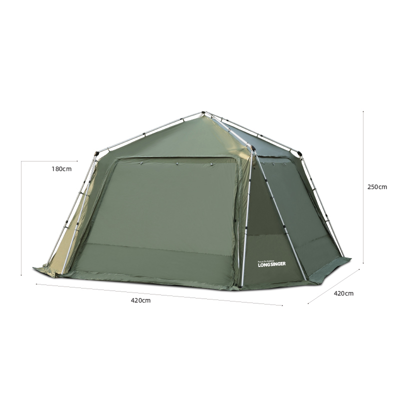 Tenda kanopi terbuka cepat