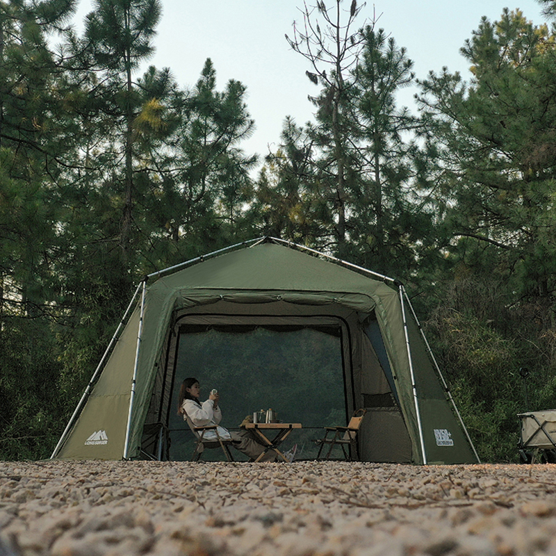 Tenda kanopi terbuka cepat