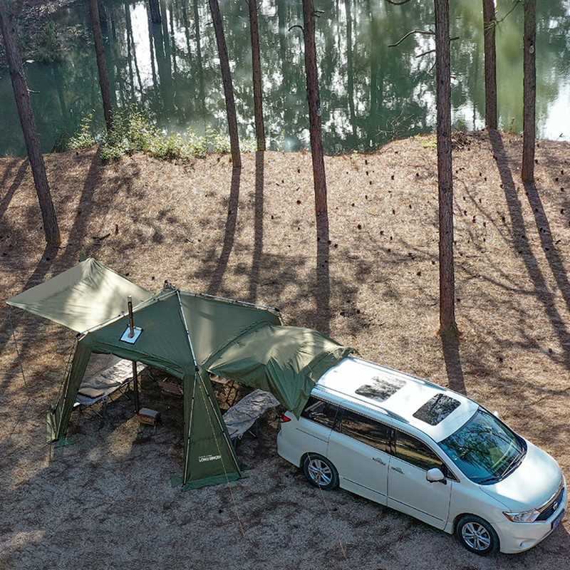 Tenda kanopi terbuka cepat