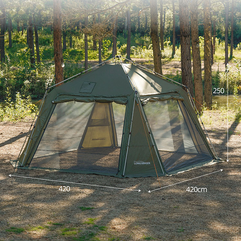 Tenda kanopi terbuka cepat