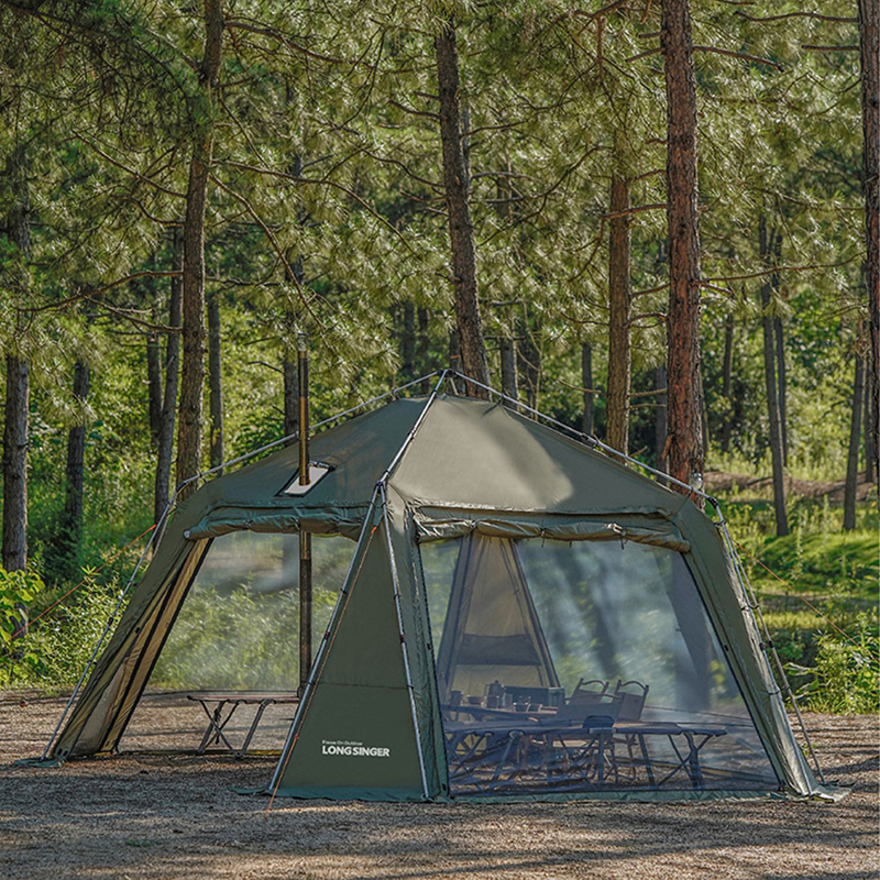 Tenda kanopi terbuka cepat