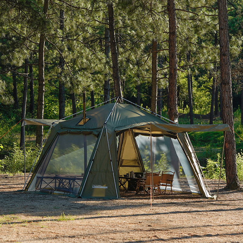 Tenda kanopi terbuka cepat